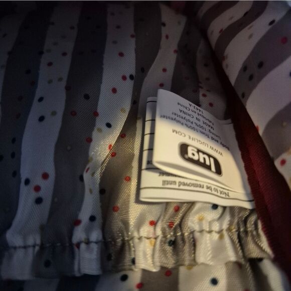 Lug Ranger Red Boquet Floral Quilted Puffer Crossbody Bag Excellent Condition - Picture 11 of 13